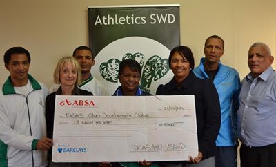 Athletics clubs receive development funding